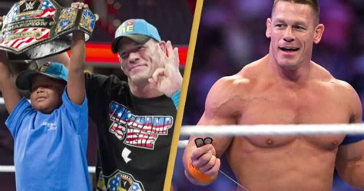 John Cena Sets Guinness World Record for Make-a-Wish Foundation for Wishes Granted