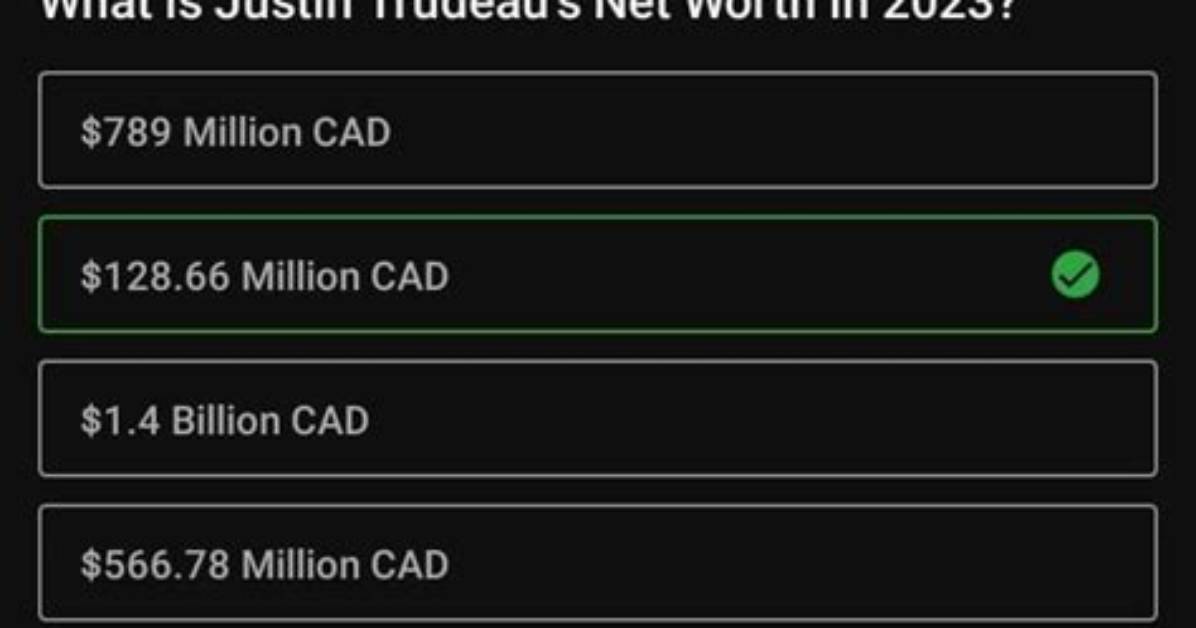 Justin Trudeau's Net Worth Increase: a Closer Look