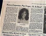 Karen Carpenter's Death and Beyond