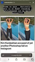 Kim Kardashian Seemingly Denies Photoshop Accusations from Viral Family Christmas Eve Picture