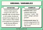 Master the Nuances of Ordinal Variables: a Comprehensive Guide