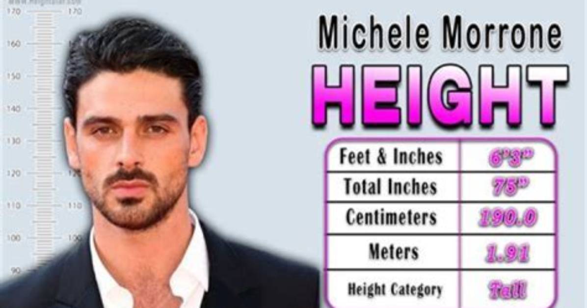 Michele Morrone's Height: Unveiling the Charismatic Italian Star