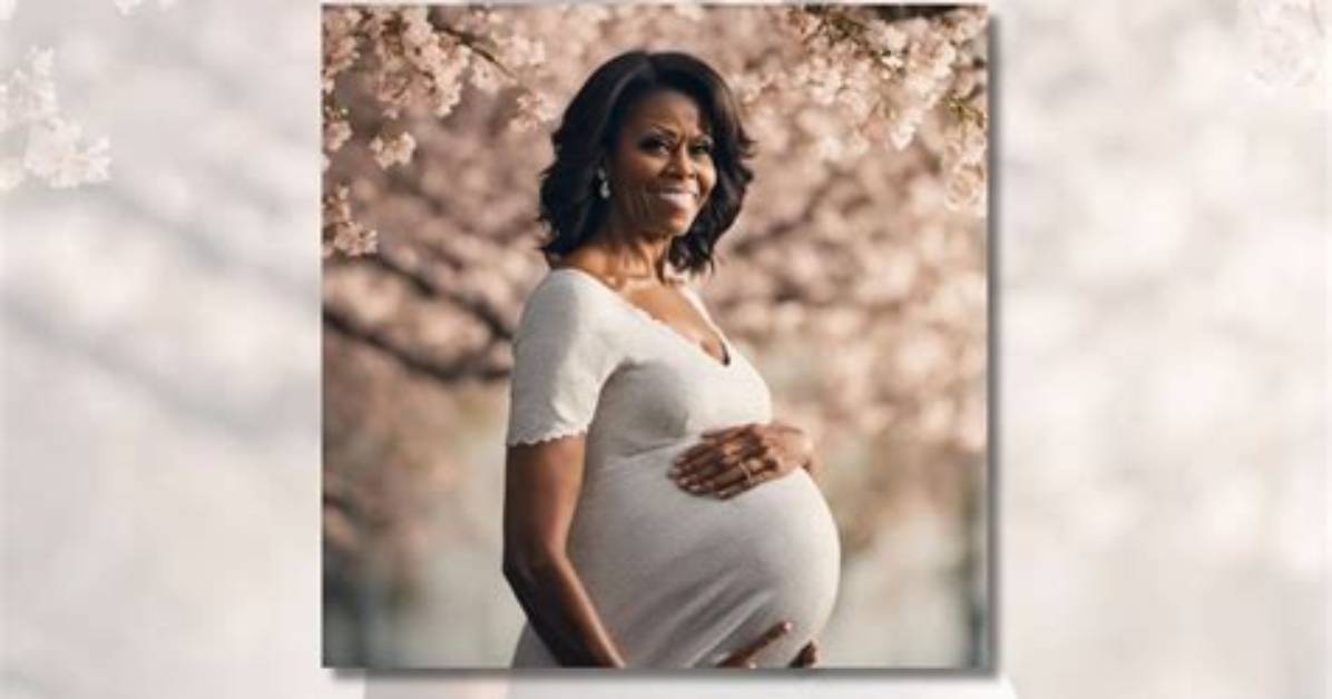 Michelle Obama: a Journey Through Pregnancy and Motherhood