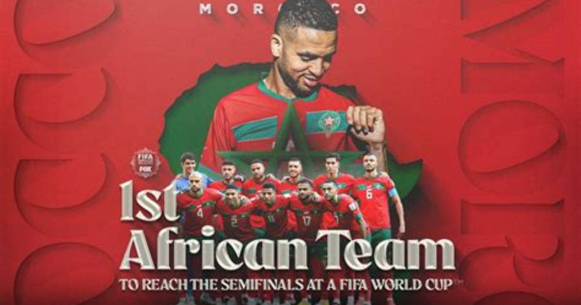 Morocco Becomes First African Team to Reach the World Cup Semifinals After Defeating Portugal