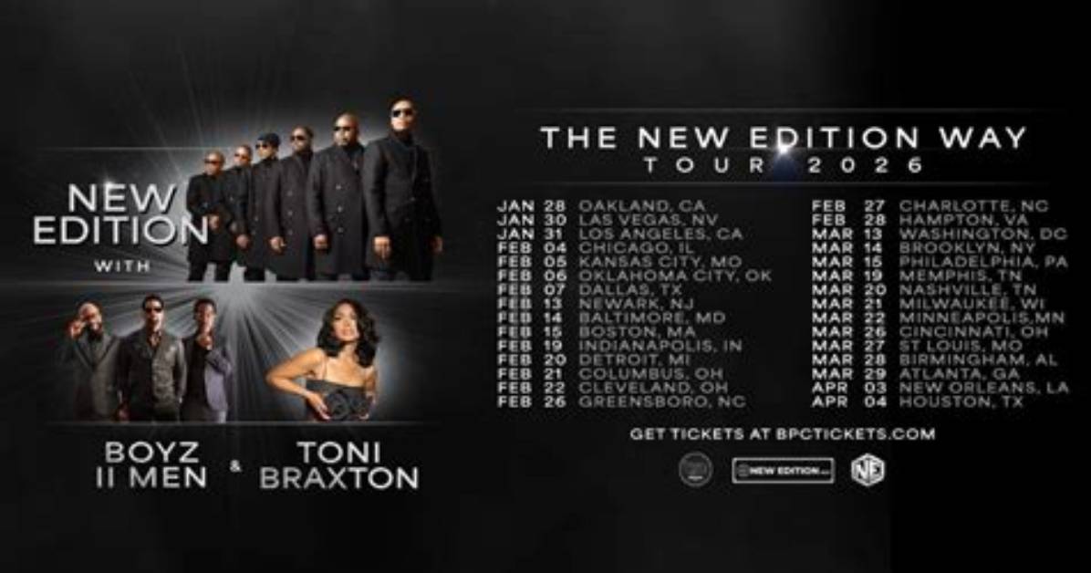 New Edition Tour 2023: Tickets, Presale, Where to Buy, Dates and More