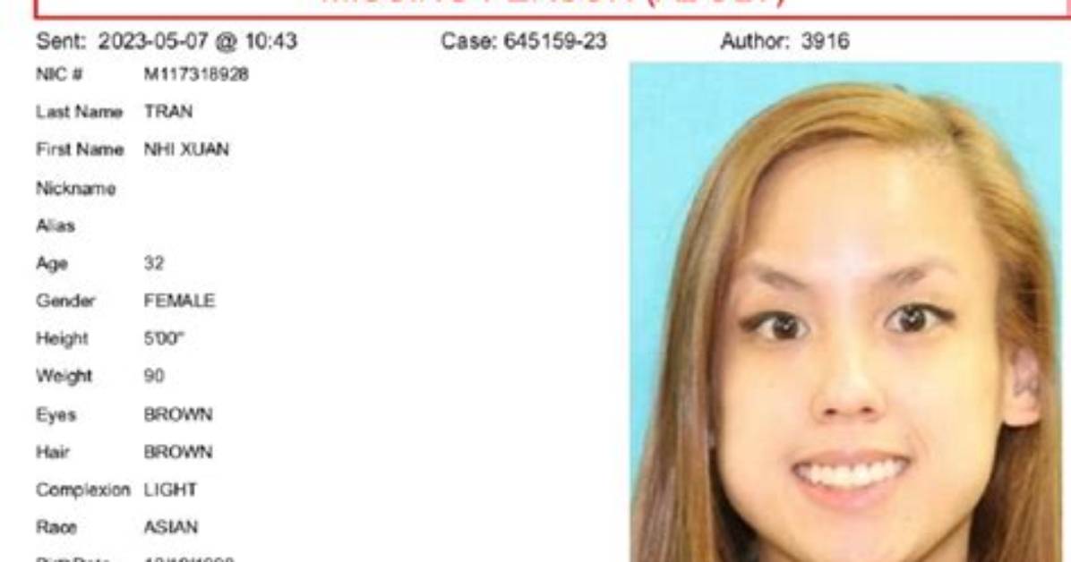 Nhi Tran Missing Case Update, Age Bio and Family