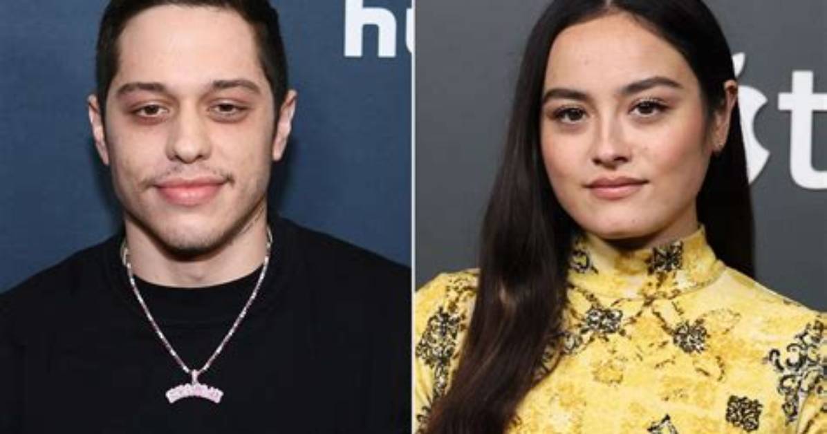 Pete Davidson and Chase Sui Wonders Seen Kissing During Daytona 500