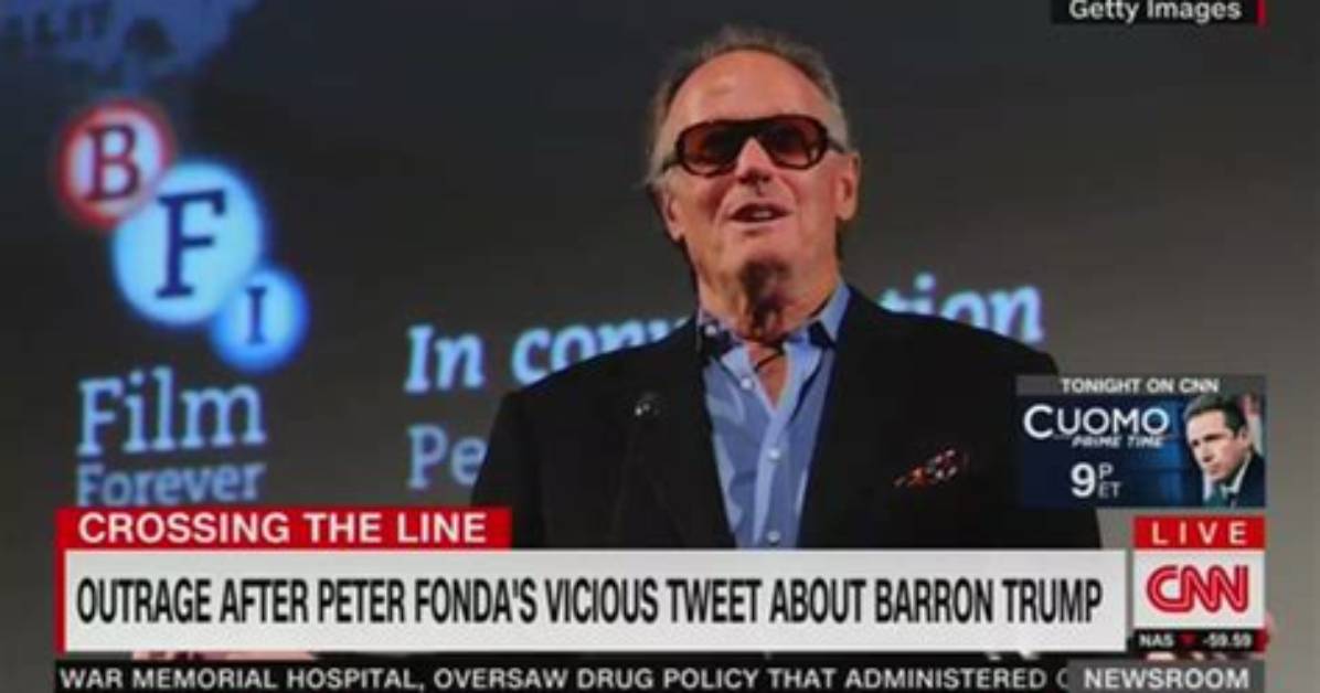 Peter Fonda's Controversial Comments on Barron Trump Ignite Firestorm
