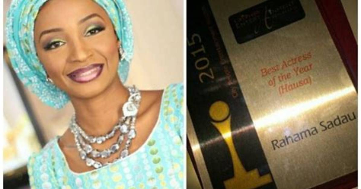 Rahama Sadau Wins the Award of the Best African Actress at the Toronto International Nollywood Film Festival