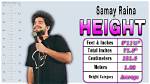 Raina's Towering Height: Measuring in Feet