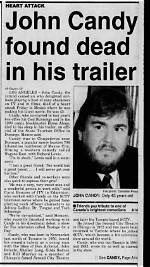 Remembering John Candy: the Tragic Death of a Comedy Legend