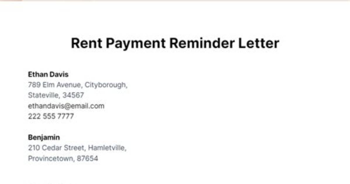 Responsible Renter: Uncle Paid His Dues in Full