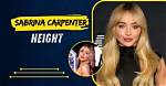 Sabrina Carpenter's Weight: Everything You Need to Know