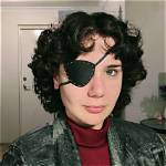 Seek Your Adventure with the Classic Eyepatch Wolf