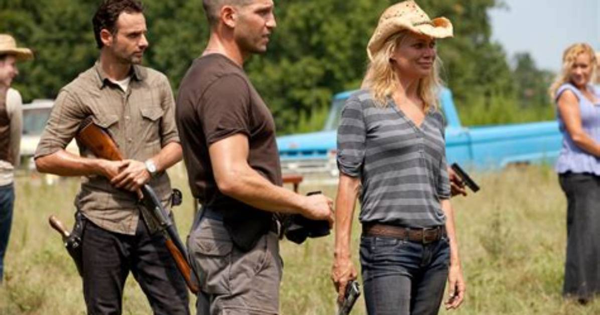Shane and Andrea in "The Walking Dead"