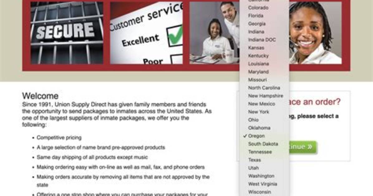 Shop for Union Supply Direct Inmate Care Packages | Low Prices, Fast Delivery