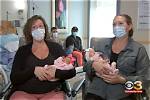 Sisters with Due Dates 3 Weeks Apart Welcome Daughters on Same Day: ‘It Was a Real Race’
