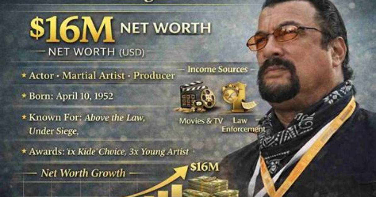Steven Seagal: Net Worth Explored