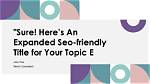 Sure! Here Is an Seo-Friendly Title for Your Video Under 70 Characters:
