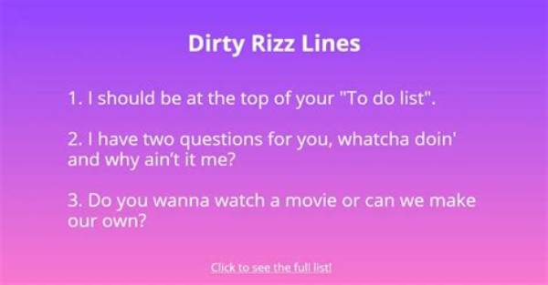 The Art of Dirty Rizz: Tips and Techniques for Smooth Flirting