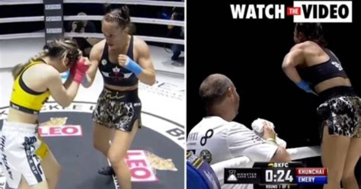 The Bare-Knuckle Winner, Tai Emery, 35, Showed off Her Bo*Bs in Celebration