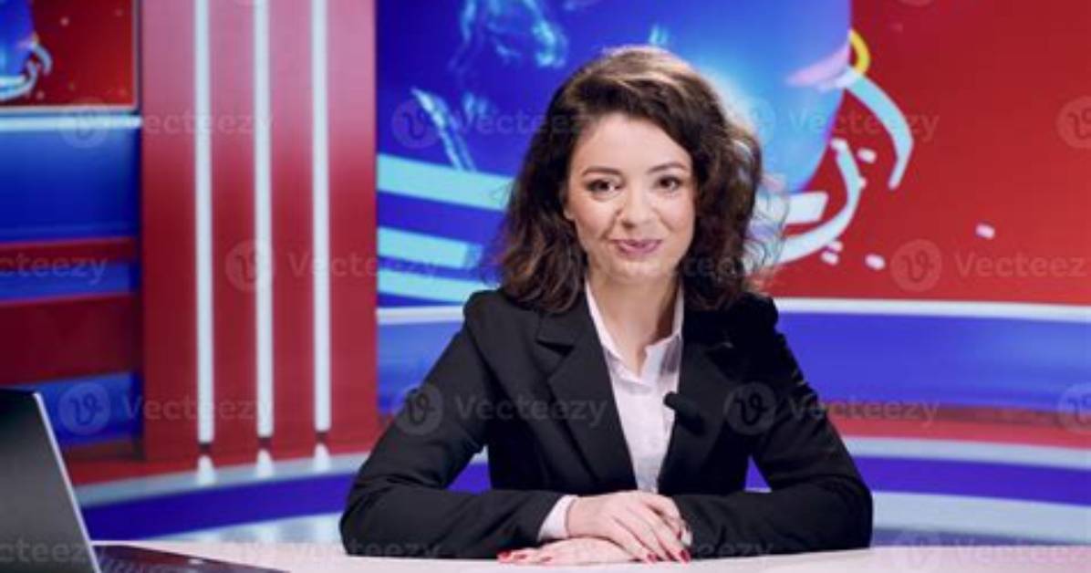 The Esteemed Journalist and Anchorwoman