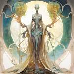The Ethereal Enigma: Plasma Alien Unveiled
