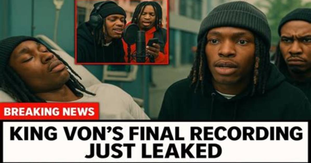 The Final Farewell: King Von's Last Photo Unveiled