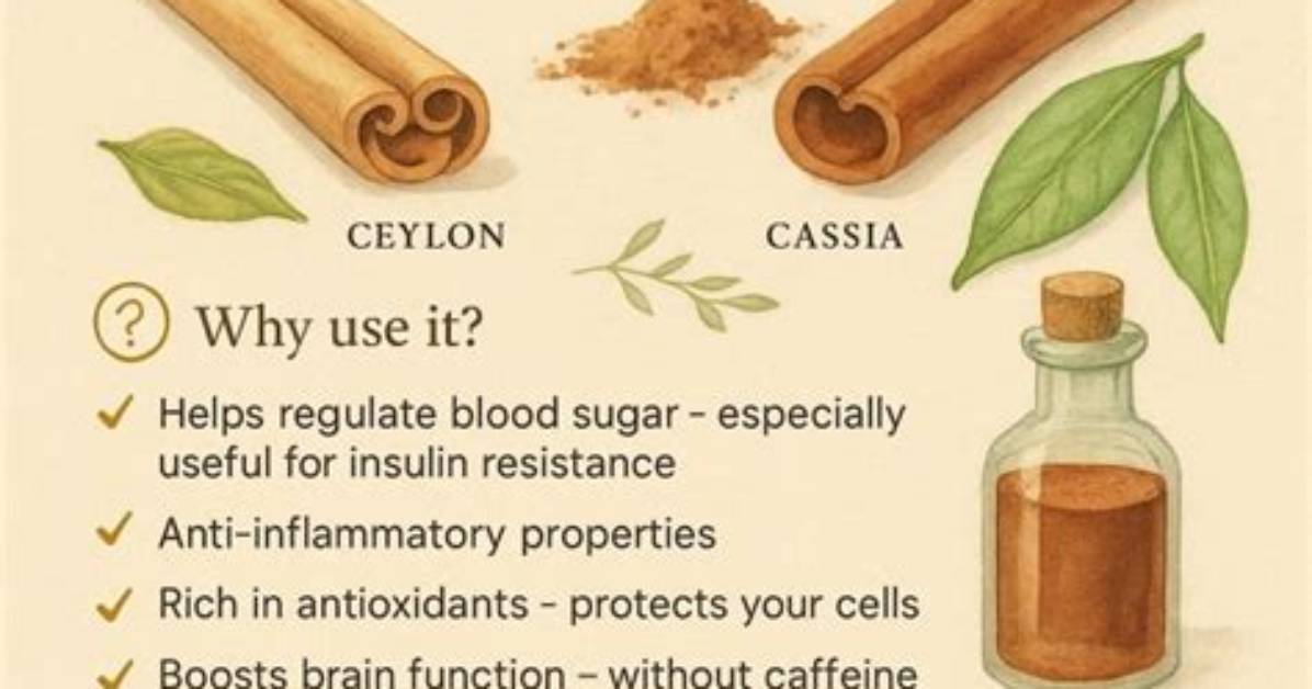 The Health Benefits of Ceylon Cinnamon Vs. Cassia Cinnamon