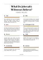 The Impact of Jehovah's Witness Beliefs on Nba Players