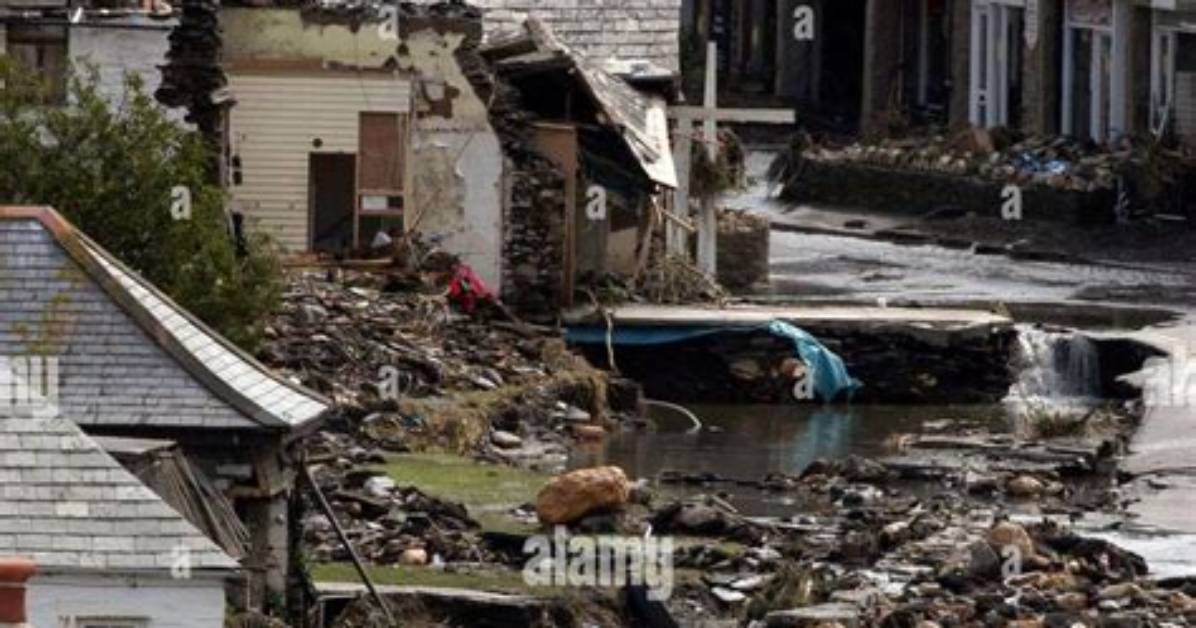 The Impact of the Devastating Cornwall Flood
