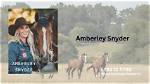 The Inspirational Journey of Amberley Snyder and Family
