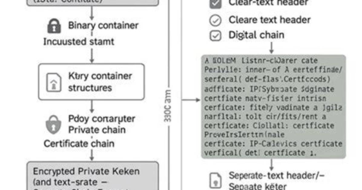 The Intriguing Differences Between Pfx and P12 Certificates
