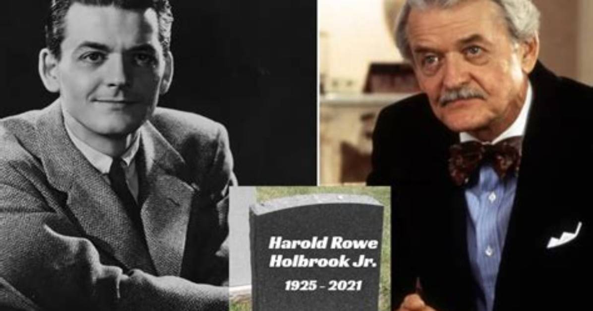 The Legacy of Harold Holbrook: Celebrated Actor and Broadway Star
