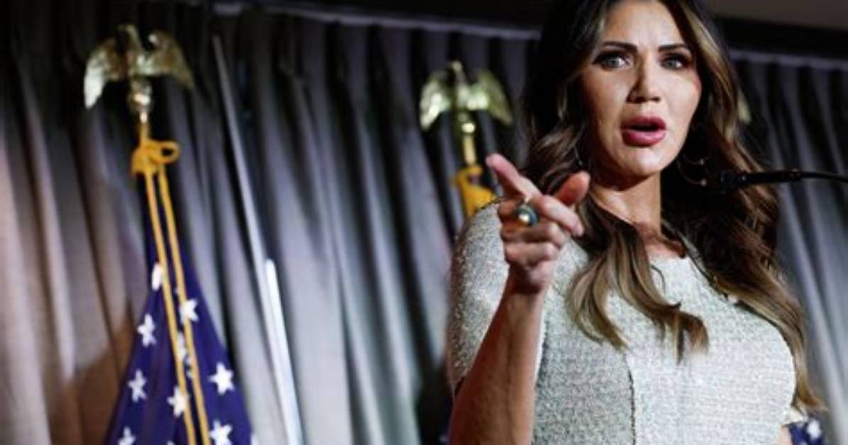 The Radiant Glow of Kristi Noem's Skin: a Closer Look