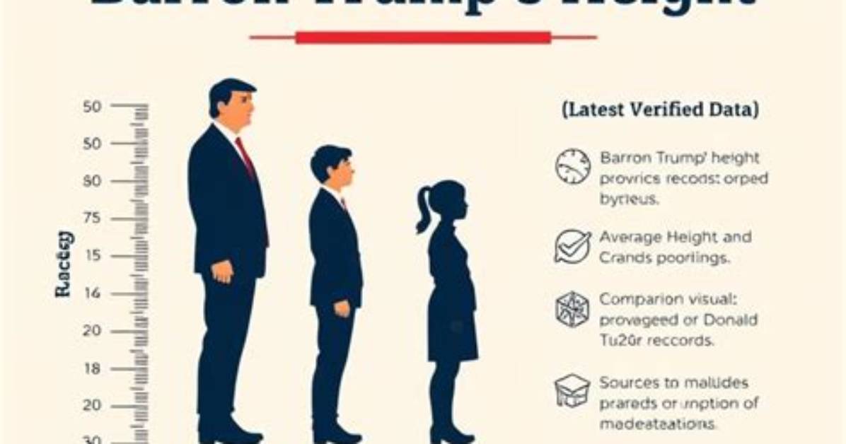 The Remarkable Height of Barron Trump: a Genealogical Exploration