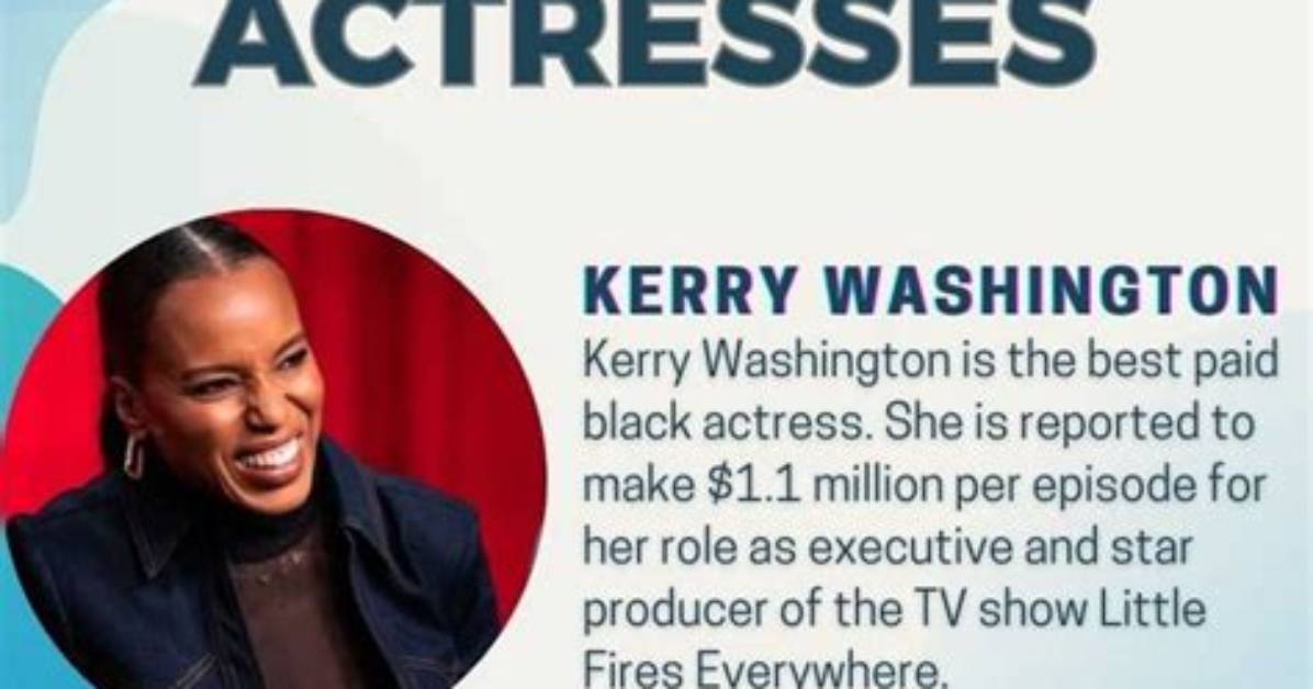 The Rise of the Highest Paid Black Actress: a Journey Beyond the Screen