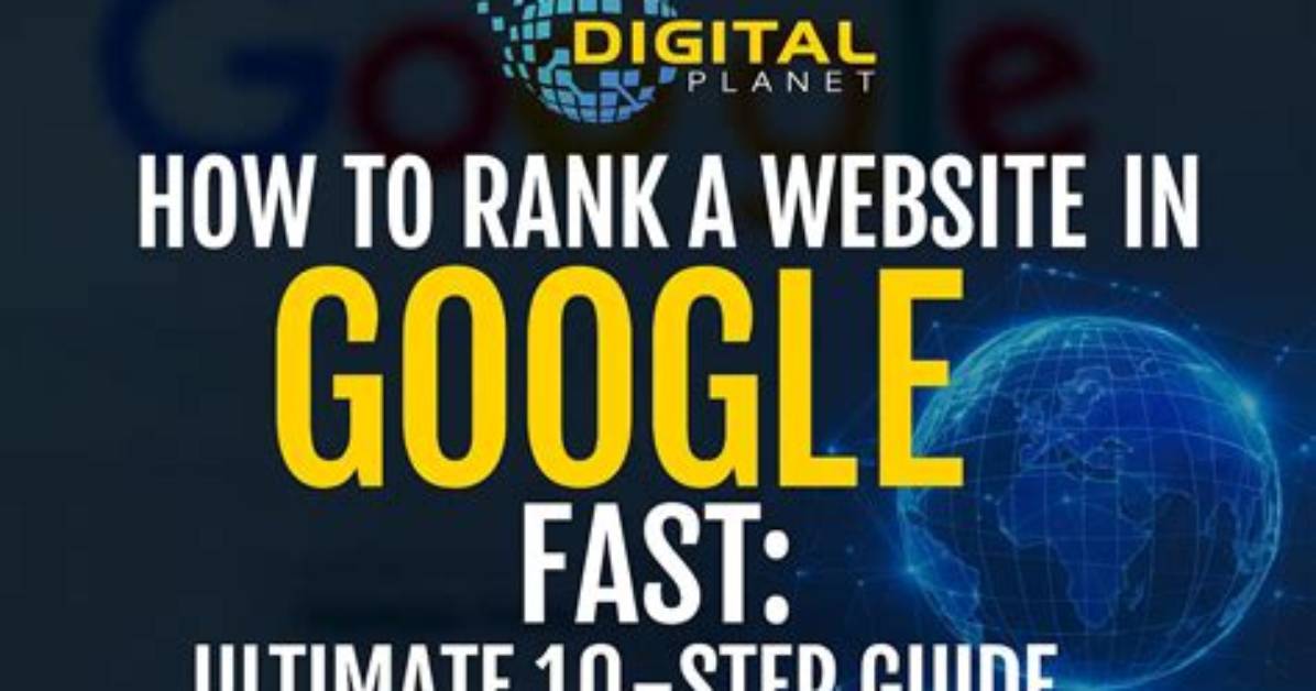 The Ultimate Guide to Google Website Rank Checker Tool
