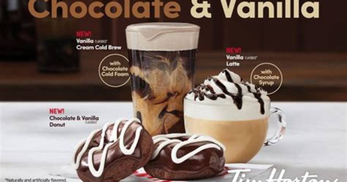 Tim Hortons’ Chocolate and Vanilla Flavored Menu Explored as Brand Launches New Items to Its Menu