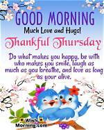 Top "Good Morning Thankful Thursday Quotes" for Inspiration and Gratitude