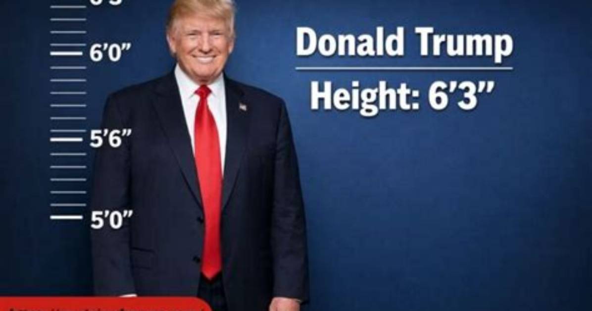 Trump's Height: an Accurate Measurement Vs. Unverified Claims
