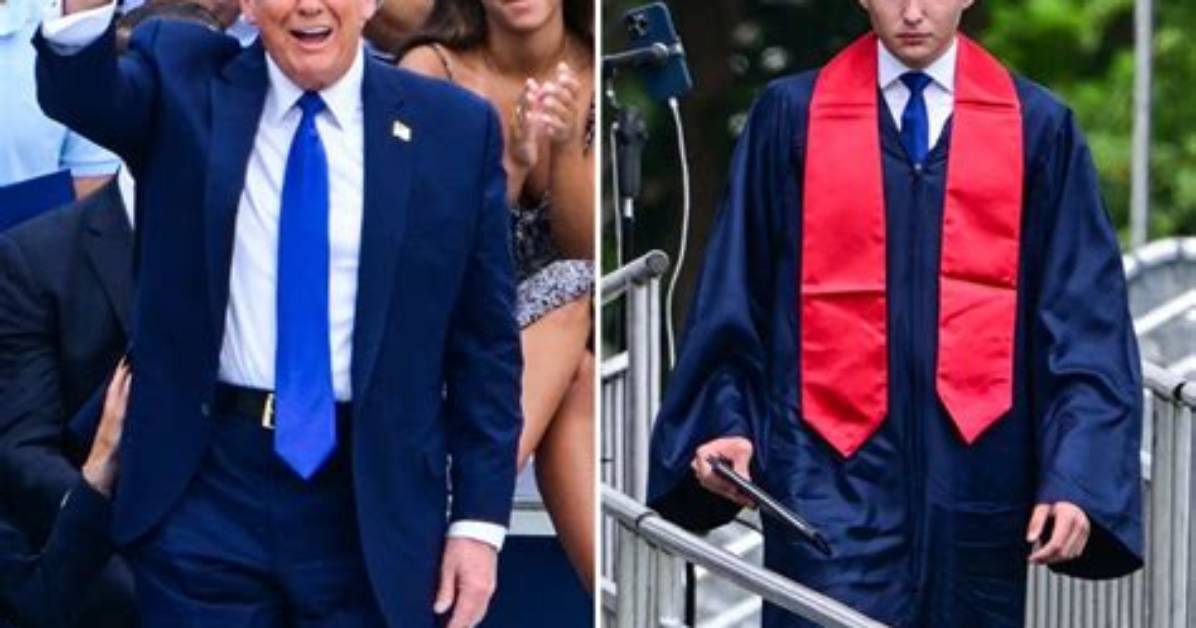 Trump's Pride: Barron's Triumphant Graduation