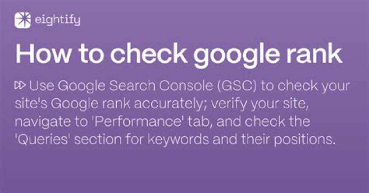 Ultimate Guide to Checking Google Rank: Improve Your Seo Performance