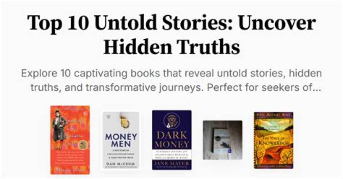 Uncover Hidden Truths and Surprises!