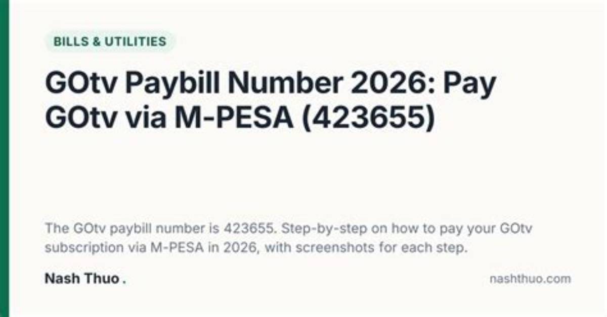 Uncover the Secrets of Gotv M-Pesa Paybill for Effortless Payments