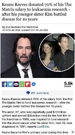 Uncovering the Mystery of Keanu Reeves Disease