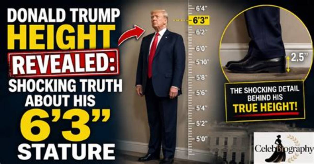 Uncovering the Truth: Donald Trump's Stature Revealed