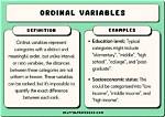 Understanding Ordinal Variables: a Comprehensive Guide