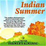 Understanding the Indian Summer Meaning: a Seasonal Phenomenon