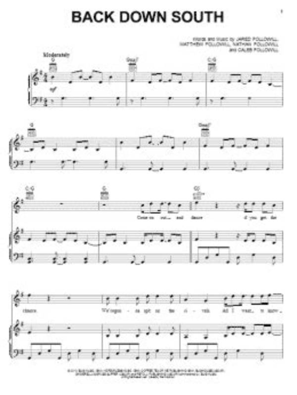 Understanding the Lyrics of "Back Down South" by Kings of Leon